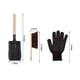 thumbnail image 3 of RKSTN fireplace brush Charcoal Shovel,Gloves And Hearth Brush Set , Hearth Tidy Set, Fireplace Shovel And Brush, Metal Brush Pan Set, Fireplace Tools, Firepit Tools,for Fireplace, 3 of 7