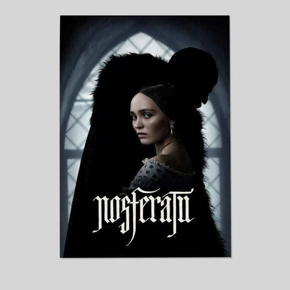 Movie Poster - Nosferatu 2024 Horror Movie Poster- Vintage Style - Size 24x36 - Kiloa