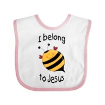Inktastic I Belong to Jesus Boys or Girls Baby Bib