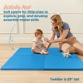 thumbnail image 3 of ECR4Kids SoftZone Play Patch Activity Mat Squares, French Blue, 4-Pack, 3 of 9