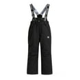 thumbnail image 3 of MAIHAN-Kids Adjustable Thermal Snow Bib Pants - Waterproof Boys Girls Snow Pants with Knee Pads, Winter Ski & Play Overalls, All-Weather Outdoor Kids Snow Pants(Black,10-11Years), 3 of 3