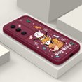 thumbnail image 3 of Funda de TPU suave de alce de Navidad para Samsung Galaxy S23, S24 Ultra, S21 FE, S22 Plus, A55, A54, A15, A14, A35, A25, A53, 5G, 3 of 5