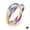 Multicolour, variant on Anti-anxiety Spinner Fidget Rotating Rings Titanium Finger Steels Rings( L8E2