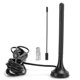 thumbnail image 2 of Antena Digital HDTV 1080p 1.2M Capacidad Multidireccional De Antena De Televisión Por Cable Coaxial Para Interiores, 2 of 7