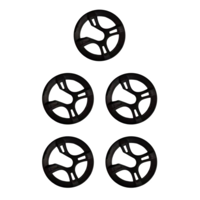 Wosthever Protector de platos y bielas para bicicleta de montaña 42T, funda para reparación de ciclismo, accesorios de modificación de Type2 NO2