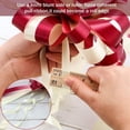 thumbnail image 3 of 40Pcs Pull Bow Ribbons Wedding Birthday Decor Gift Packing Romantic Home Car Decor DIY Pull Flower Ribbons, 3 of 7
