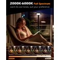 thumbnail image 3 of Lámpara de pie de fototerapia Aoife 11000 Lux Full Spectrum, 3 of 7