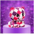 thumbnail image 6 of GUND P.Lushes Designer Fashion Pets Quinn OBearci Teddy Bear Premium Stuffed Animal, Pink/Purple, 6, 6 of 6
