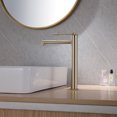 thumbnail image 3 of Single Hole Bathroom Sink Faucet, Single Lever Deck Mounted Basin Faucet, 3 of 5