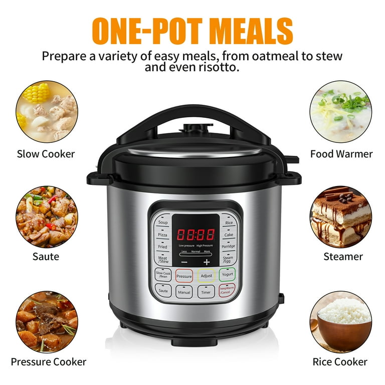 BLUELK 10-in-1 Express Rapid Multi-Function Cooker: Pressure