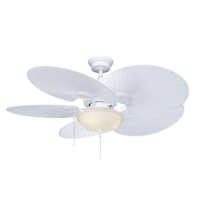 Hampton Bay Havana 48 In Indoor Outdoor Matte White Ceiling Fan Walmart Com