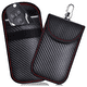 thumbnail image 1 of Bolsa para llavero (paquete de 2), funda para llavero con bloqueo de señal mejorada, bolsa protectora para llavero, jaula de bloqueo antirrobo para llave de coche sin llave, 1 of 8