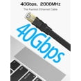 thumbnail image 2 of Cable Ethernet Senetem Cat 8 30 m 40 Gbps 2000 Mhz exterior/interior, 2 of 7