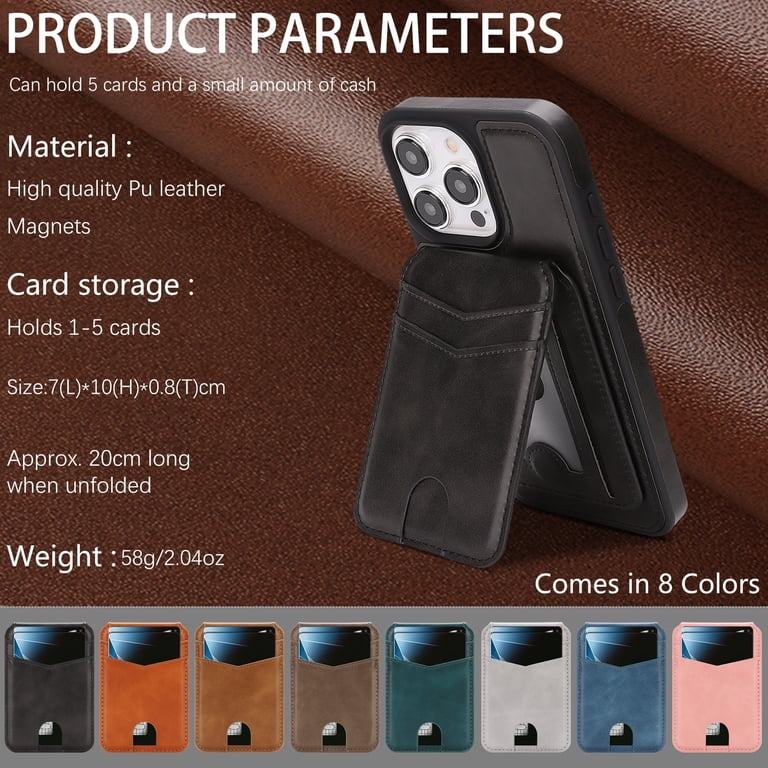 for iPhone 16 Pro Max Case Wallet, 2 in 1 Detachable Magnetic with