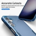 thumbnail image 6 of Entronix Heavy Duty Case designed for Galaxy A16, Shockproof Dual Layer Protection Cover, Blue, 6 of 6