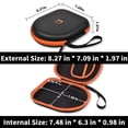 thumbnail image 3 of Funda para auriculares Boobewl para JBL Tune 510BT/520BT, color negro, 3 of 7