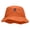 Orange, variant on Skull and Blades Embroidered Bucket Hat - Black OSFM