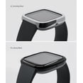 thumbnail image 5 of Ringke Bezel Styling Full Stainless Steel Frame Case Designed for Fitbit Versa 2-42 (ST) Silver, 5 of 10