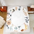 thumbnail image 5 of Homewish Kawaii Puppy Dogs Full Size Sheets,Rustic Flower Bed Sheets,White Brown Green Sheet Sets For Girls Boys,Breathable Home Decor,4 Pieces, 5 of 7