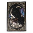 thumbnail image 3 of Mystic Raven Crow Crescent Moon Wicca Divination Ornate Tarot Cards Trinket Box, 3 of 9