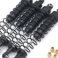 thumbnail image 4 of ZheElen RCGOFOLLOW Aluminum Alloy Smooth Front Rear Shock Absorber Wear-resistant Rc Front Rear Shock Absorber For 1/10 MN MN Black, 4 of 6