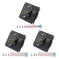 thumbnail image 2 of Thinsony Circuit Breaker With Boat Rocker Switch ON-OFF Panel Switch Circuit Breaker With Boat Rocker Panel Switch Reliable Safe 50A 3Set, 2 of 6
