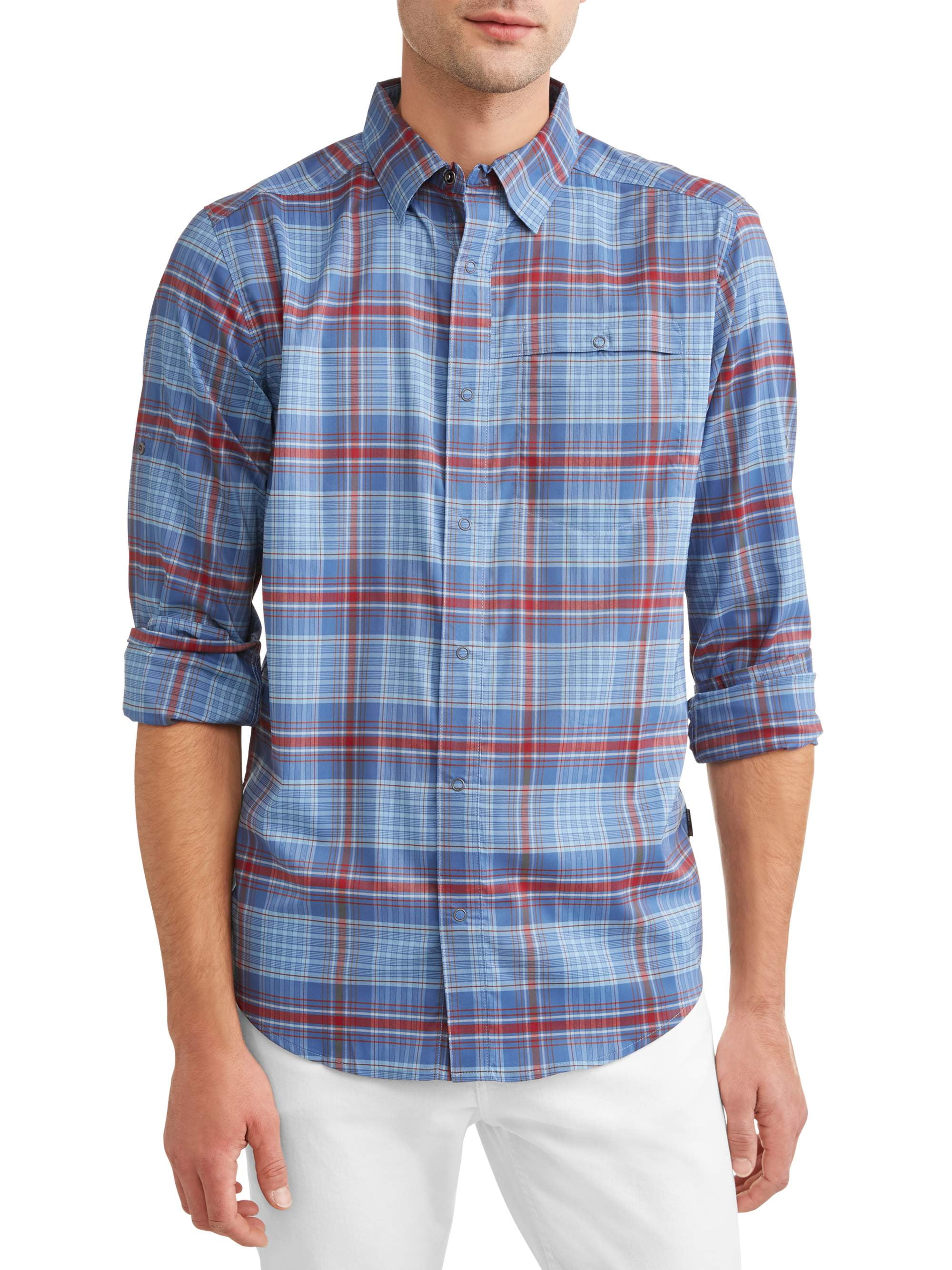 swiss tech plaid shirt