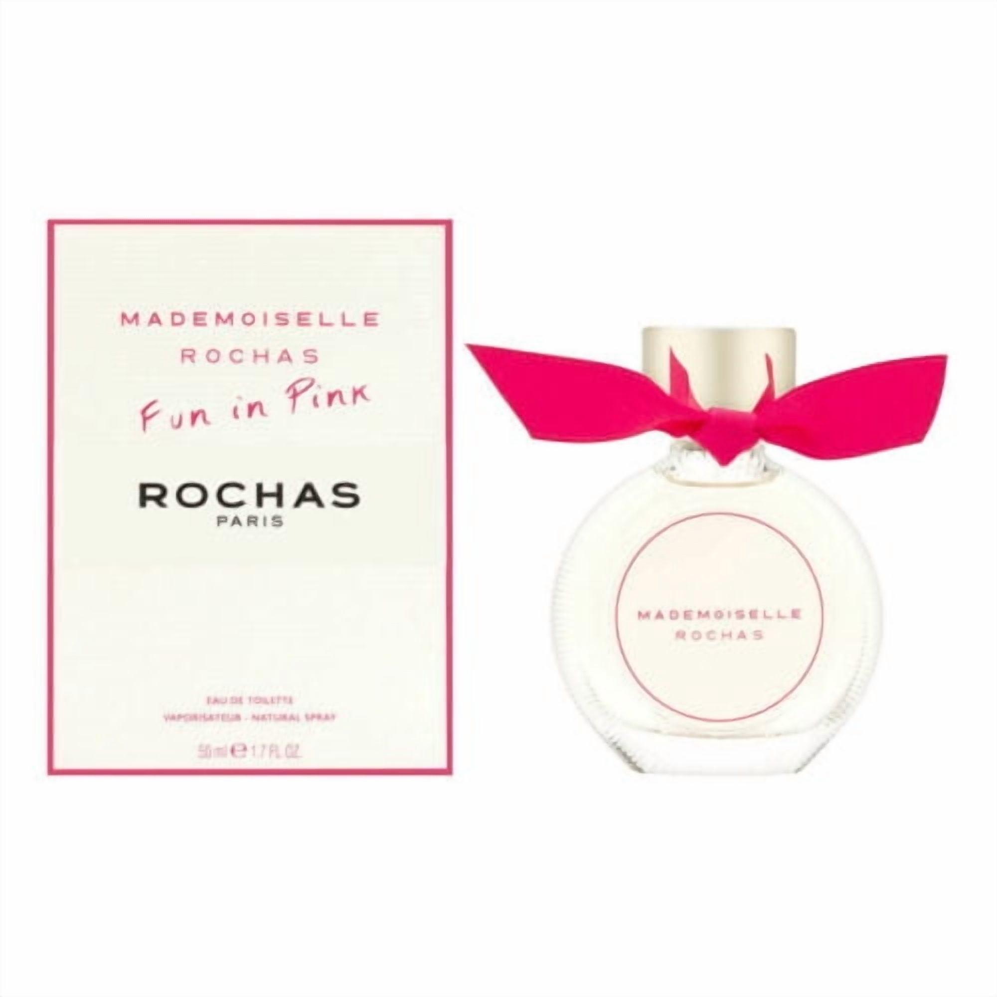 香水(女性用) MADEMOISELLE ROCHAS 30ml Eau de Parfum Rochas Mademoiselle Eau De Parfum, Fun in Pink Parisian Inspired