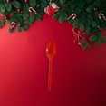 thumbnail image 4 of Fmbmuo Christmas Utensils Set - 6.7-inch Red Disposable Tableware, Holiday Party Set (Spoon, 24 Pieces), 4 of 4