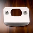 thumbnail image 2 of SPRING Lip Strike Plate Round Radius Corners D type button board Gusset board Copper, 2 of 9