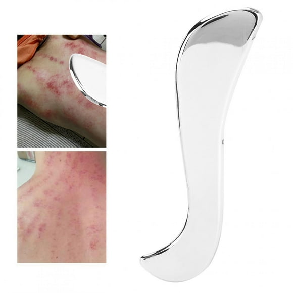 Gua Sha Tools,ANGGREK Body Scraping Board Stainless Steel Pain Relief Massage Scraping Gua Sha Tools