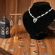 thumbnail image 4 of 1 caja de 30 amuletos de tarot plateados, amuletos de planchette, a granel, aleación de metal, magia, gótico, ouija, tablero de adivinación, amuleto de corazón con forma de lágrima., 4 of 6