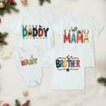 thumbnail image 2 of mgoYE Matching Family Christmas Cute Pattern Christmas Gift Kids T-Shirt Parent-Child Short Sleeves(White,XL), 2 of 9