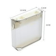 thumbnail image 5 of Kitchen Wall Mounted Rack Partitioned Storage Punch-free Shelf for Kitchen Tools Cutters Knife, 5 of 5