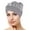 Grey, variant on Baqcunre Clearance! Headbands for Women, Womens Fashion Solid Color Hot Diamond Pearl Headband Womens Elastic Headband Cap Headband Cap, Bandanas for Women, Bandanas for Men