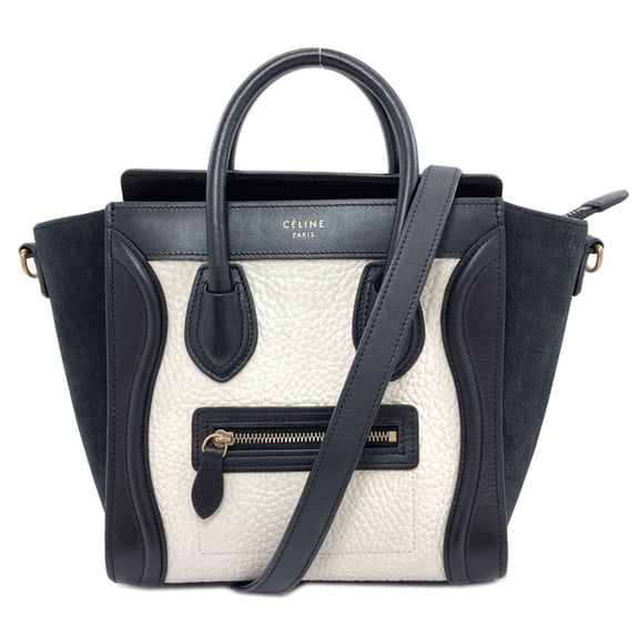 Pre-Owned Celine Luggage Nano 2-Way Handbag, Calfskin, Women's CELINE