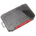 thumbnail image 4 of 14/12 Compartments Double-Sided Fishing Lure Hook Tackle Box Visible Hard Plastic Clear Fishing Lure Bait Squid Jig Minnows Hooks Accessory Storage Case Container, 4 of 4
