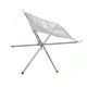 thumbnail image 2 of Wosthever Soporte para fogata, soporte plegable para barbacoa, soporte para fuego de acero inoxidable, para acampar al aire libre, soporte para Kits de desorden para acampar Medio, 2 of 6
