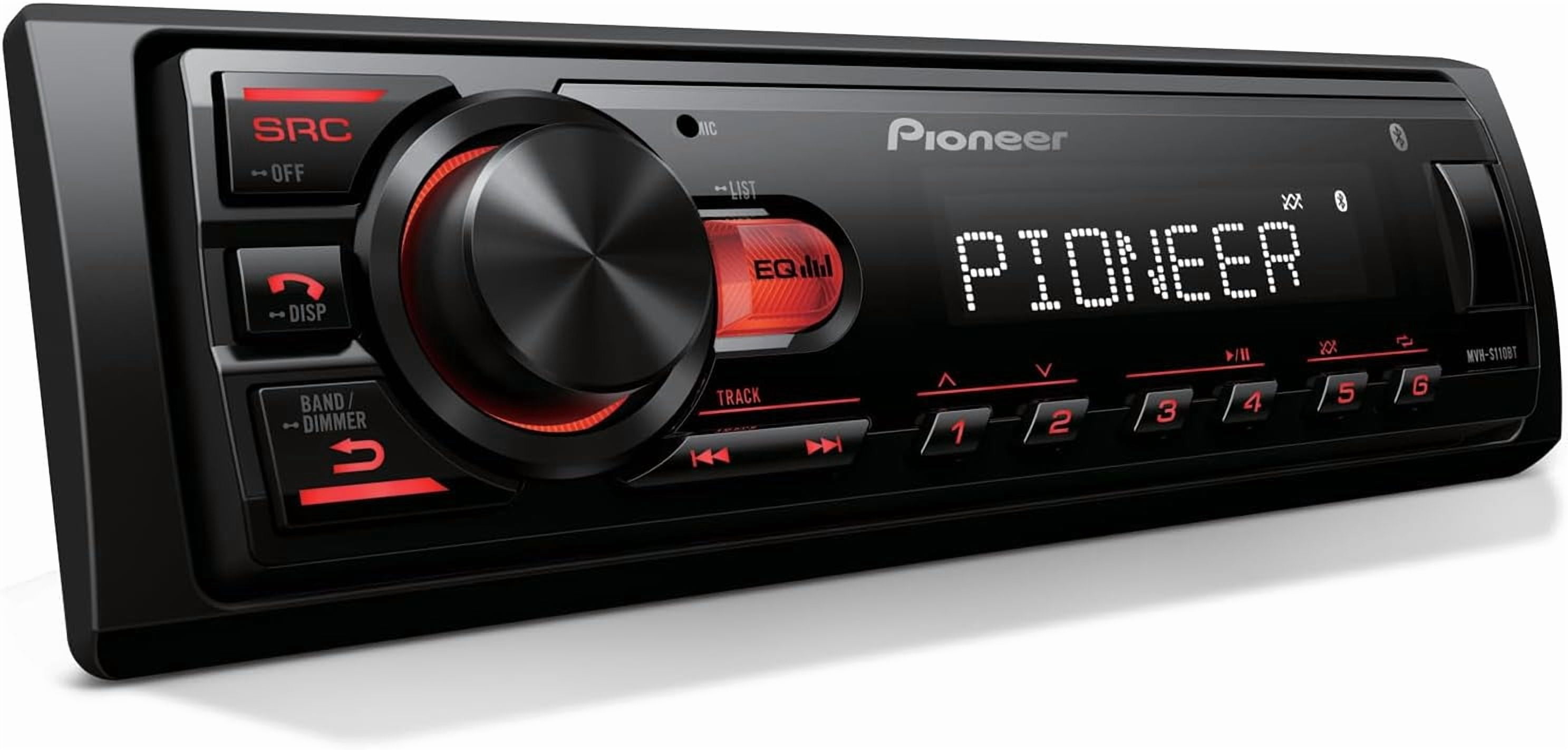 Pioneer Single DIN Car Radio Media Audio Head Unit DEH-S4250BT