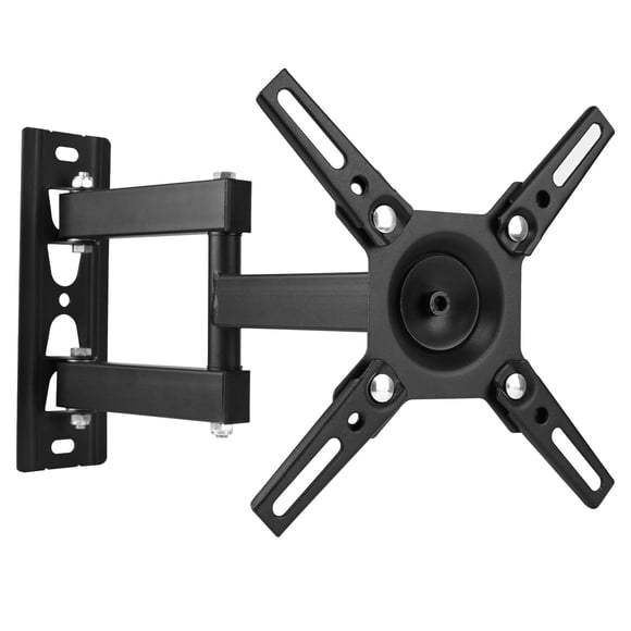 13-42 inch Full Motion TV Wall Mount, Retractable Articulating Arms TV Bracket with 360° Swivel and Tilt Extension Load up to 66lbs, Max VESA 200x200mm