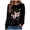 Black, variant on Sweatshirts for Women Christmas Graphic Long Sleeve Sweatshirt, Ugly Christmas Sweaters Oversized Merry Christmas Shirt Xmas Crewneck Tops (Green, S)