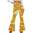 thumbnail image 2 of Deerose Pantalon pour Femmes à Taille Haute Extensible, Coupe Ajustée, Jambe Évasée, Grande Taille, pour un Style Confortable et Tendance, 2 of 6