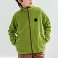 thumbnail image 2 of Veste en Molleton Légère pour Tout-Petits Unisexe, Garçons Filles, Manches Longues, Automne, à Fermeture Éclair, 2 of 6