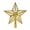 Gold, variant on RoamHome Hollow Star Christmas Tree Topper - Shatterproof Plastic Holiday Decor for Home, Office & Parties | Lightweight Easy-Install Tree Top Star for Indoor/Outdoor(Gold/Silver/Red, 7x6in)