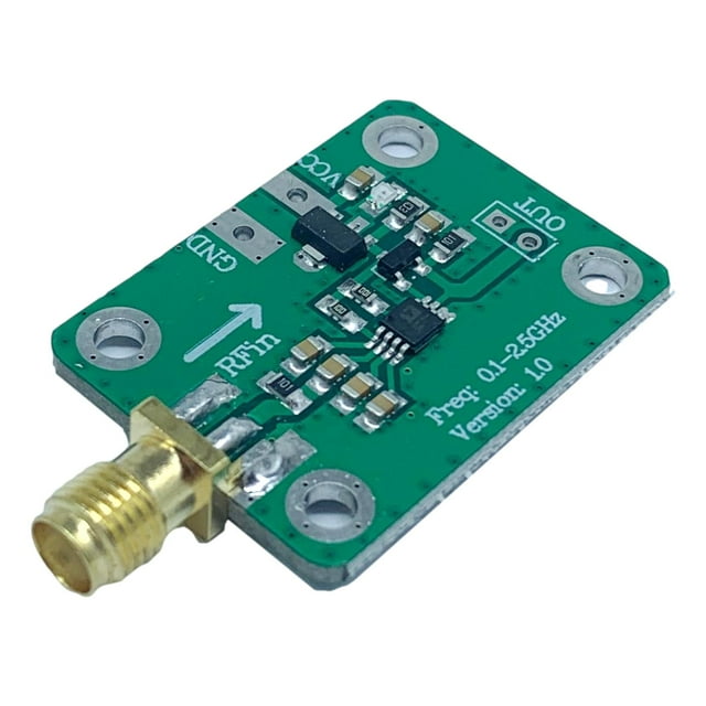 0,1-2,5 GHz RSSI alta de alta frecuencia de salida RF registro Detector de potencia medidor de la placa módulo Desmodulador 7-15V Soledad detector logarítmico rf