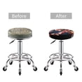 thumbnail image 5 of Saiise Chucky Print Round Bar Stool Covers,Washable Elastic Stool Cushion Slipcover for Dia.12-14" Chair, 5 of 7