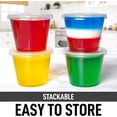 thumbnail image 4 of Simple Craft Jell-O Shot Cups with Lids Plastic Portion Cup Condiment Containers 5.5oz 100 Pack, 4 of 7