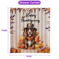 thumbnail image 5 of Happy Thanksgiving Cocker Spaniel Welcome Thankful Fall Autumn Pumpkin Shower Curtain Cockers Dog Lover Gifts Waterproof Bathroom Bathtub Curtain - 02021, 5 of 5