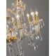 thumbnail image 4 of Candil de techo cristal cortado D'Gala Iluminación DG8034 Dorado de 10+5 luces, 4 of 5