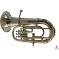 thumbnail image 2 of Brass Euphonium Bb/F 4 Valve Chrome Wow W Case Mp Silver, 2 of 2